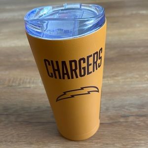 LA Chargers 20oz Tumbler Stainless Steel NFL Powder Coat Cup